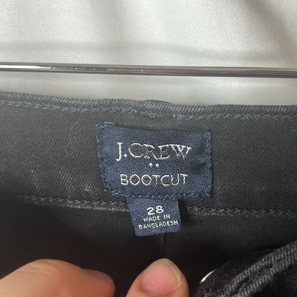 J. Crew Factory Bootcut Jean in All-Day Stretch - Picture 5 of 9